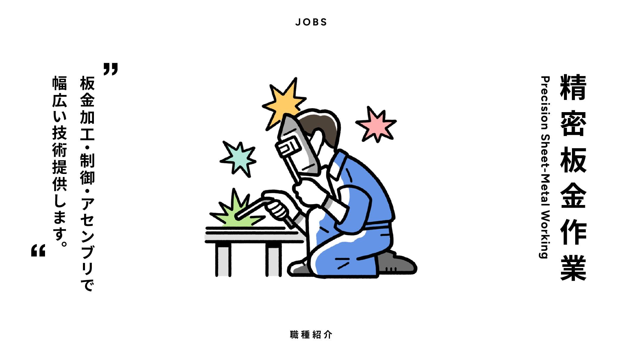 精密板金作業